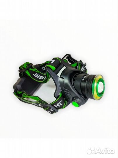 Налобный фонарь с линзой