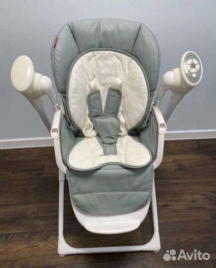 Стульчик для кормления + качель 2в1