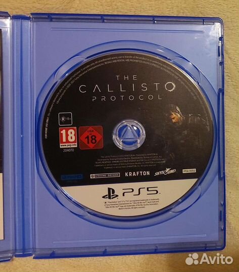 The callisto protocol пс5 диск