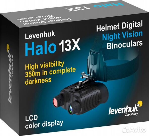 Бинокль ночного видения Levenhuk Halo 13X Helmet