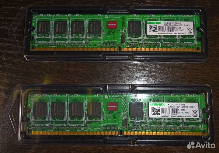 DDR2-800 KingMax kldc28F-A8KI5 512Mb