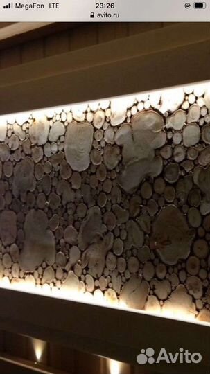 Панно из можжевельника