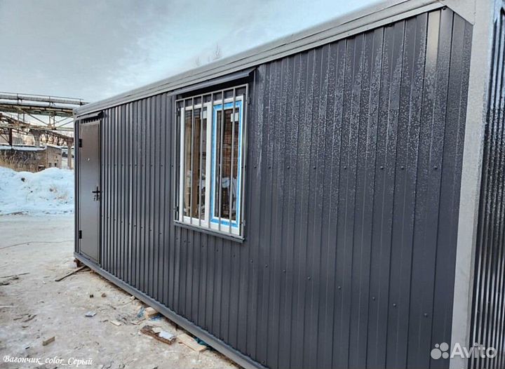 Вагончик 6 x 2.4 м