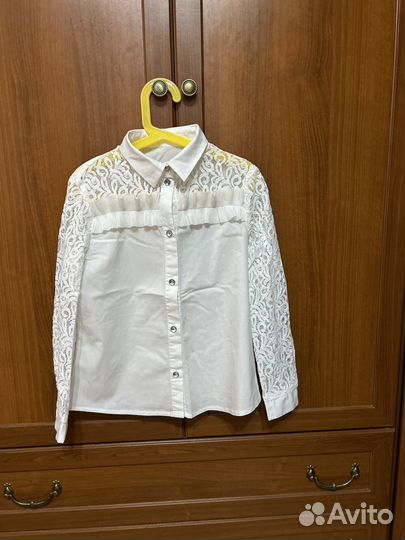 Блузка школьная 140-146