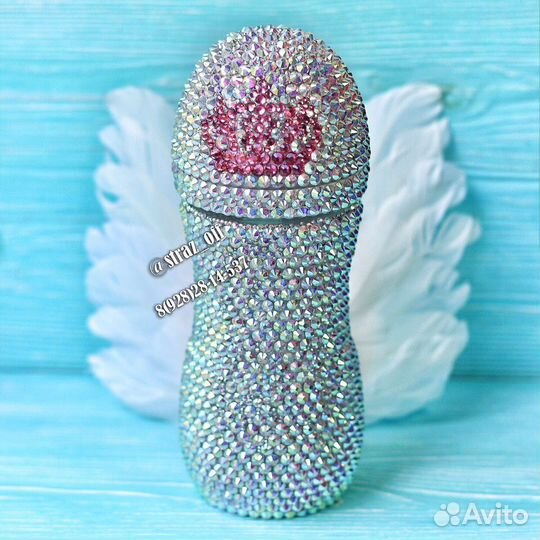 Бутылочки со стразами