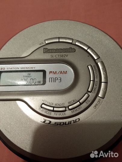 Cd плеер panasonic SL-CT582V