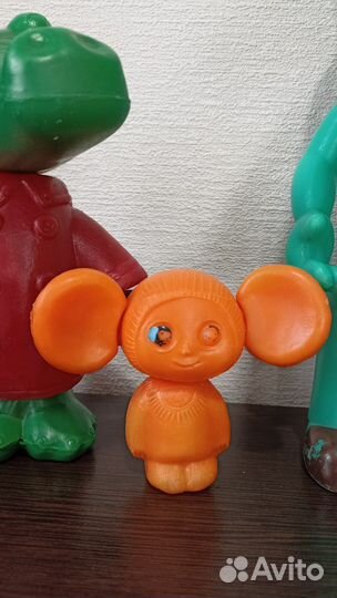 Крокодил Гена и чебурашка СССР