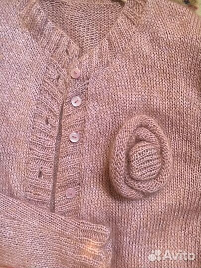 Кардиган ручная работа