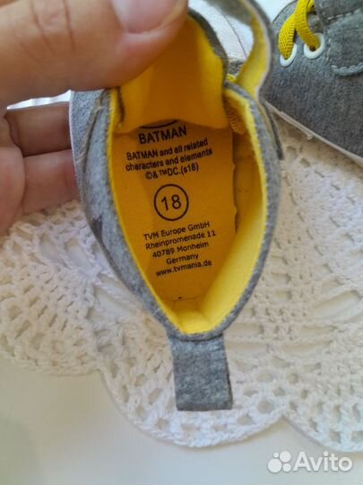 Кеды пинетки для малыша