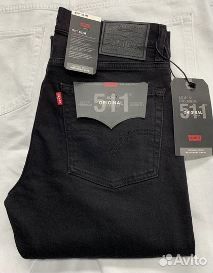 Джинсы Levi's 511 Togy Black