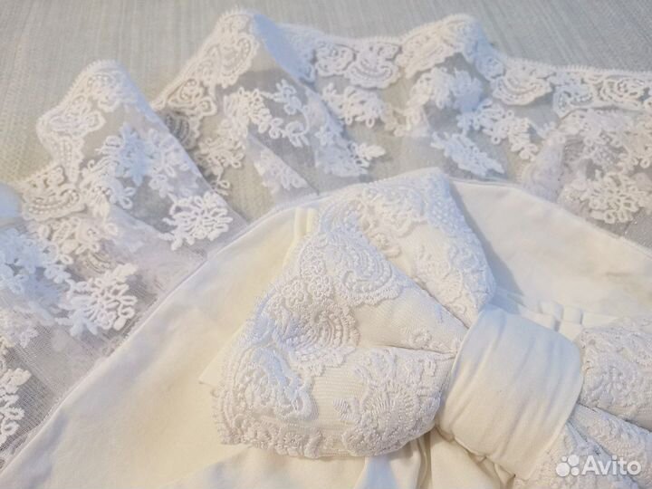 Уголок и бантик на выписку