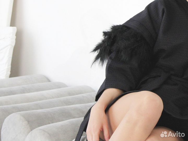 Халат вафельный