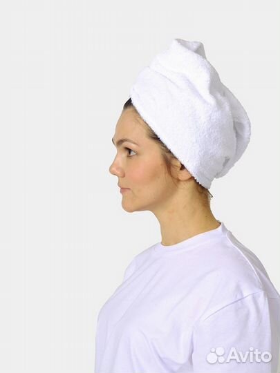 Чалма махровая для бани и сауны