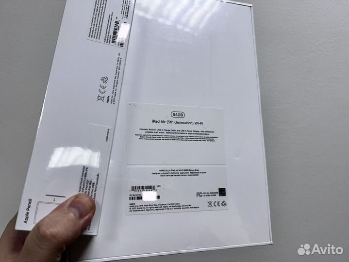 Hoвый iPad 5 Air (2022) 64 Gb + Pencil 2