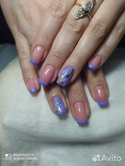 Наращивание ногтей,гель лак, маникюр, педикюр