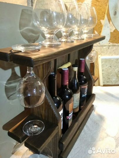 Подставка под вино (мини бар)