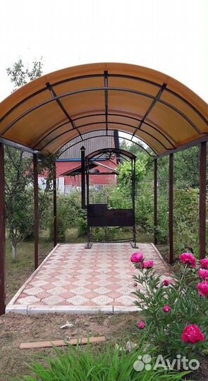 Навес 10 на 10 метров
