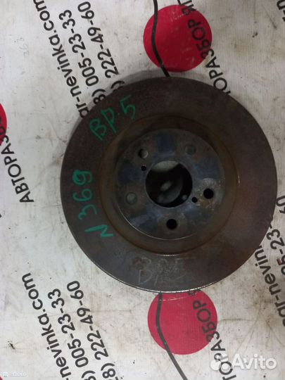 Тормозной диск на subaru legacy BP5