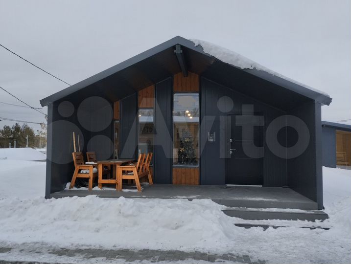 Коттедж 62 м² на участке 6 сот.