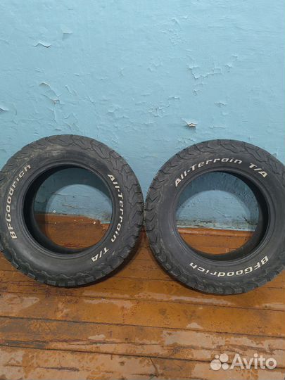 Летняя резина 285 60 r18