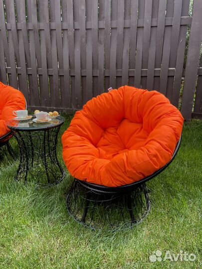 Садовая мебель из ротанга Папасан