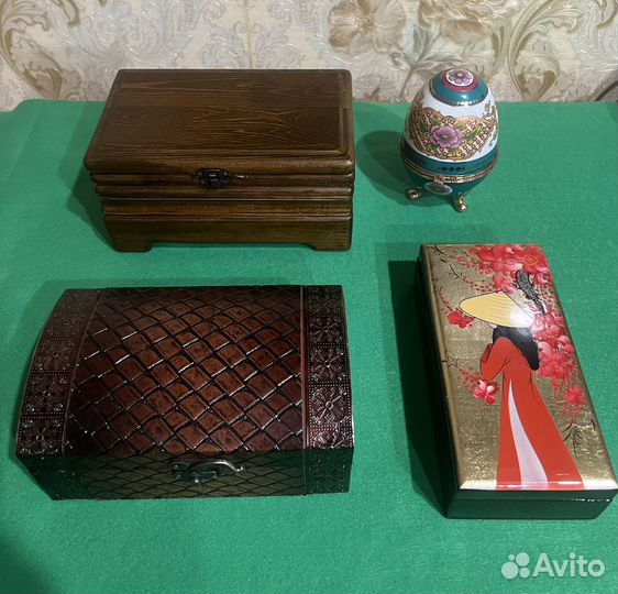 Шкатулки разные