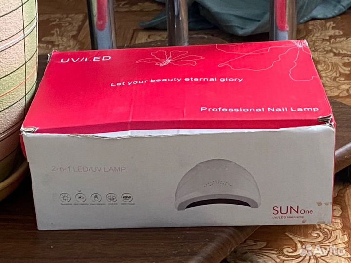 Лампа Sunone и фреза для маникюра