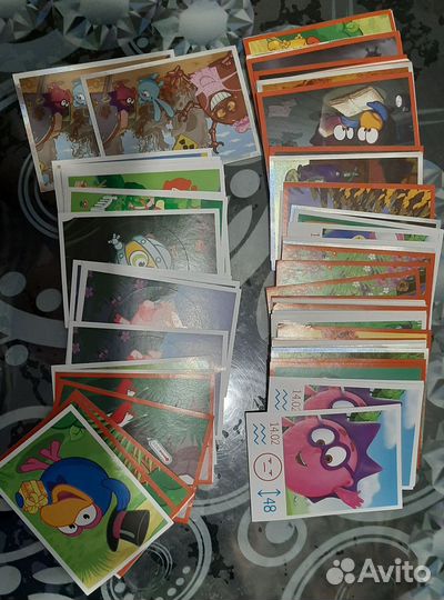 Наклейки panini смешарики