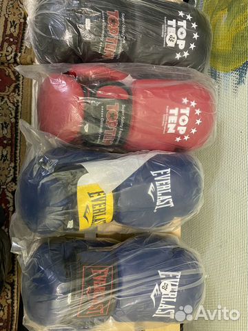 Боксерские перчатки 12 oz + капа объявление продам