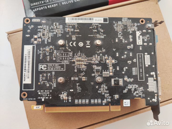 Видеокарта Sapphire Pulse RX 550 4gb