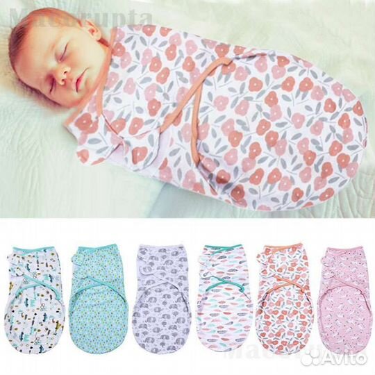 Пеленка-кокон на липучках