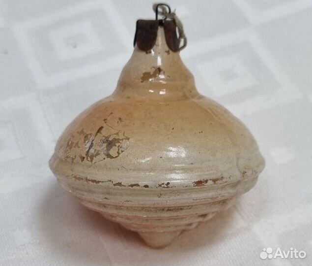 Елочные игрушки СССР. Юла Вертушка 1930-1950-е