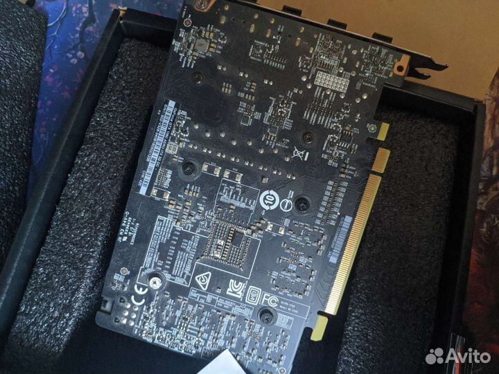 Видеокарта MSI aero ITX GTX 1060 3gb oc edition