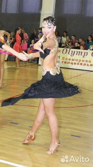 Платье латина Ю2, молодежь