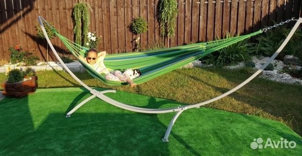 Гамак на каркасе