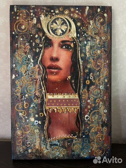 Интерьерная картина. Портрет женщины