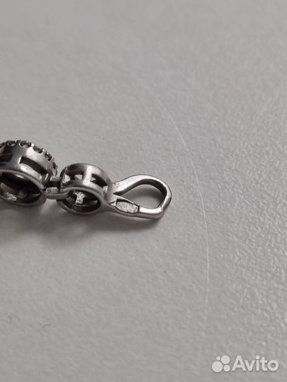 Серебряный браслет, 17 см