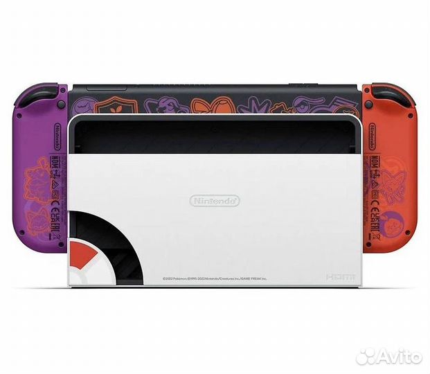 Игровая приставка Nintendo Switch oled 64Gb Pokemo