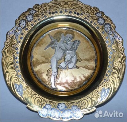 Тарелочка с Ангелочками