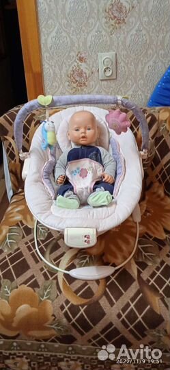 Шезлонг детский