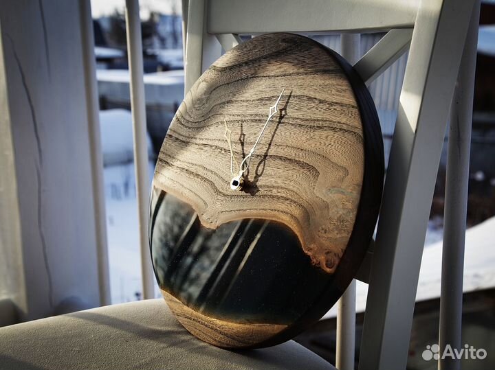 Часы из дерева, часы из массива