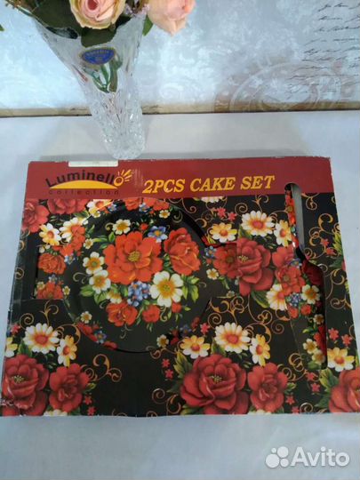 Блюдо для торта новое