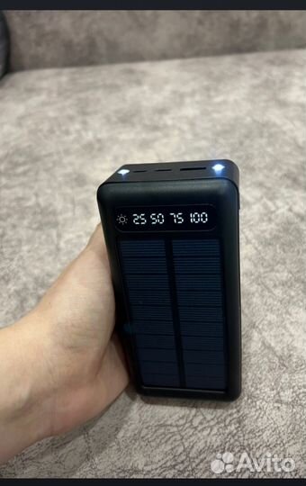 Power Bank 50000 mAh Солнечная батарея