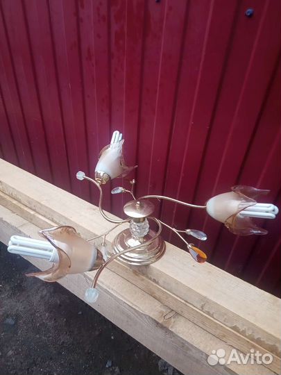 Люстра потолочная светодиодная бу