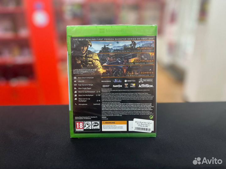 Xbox One Call of Duty Black Ops 4 (Новый) ENG