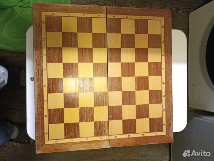 Шахматы резные деревянные