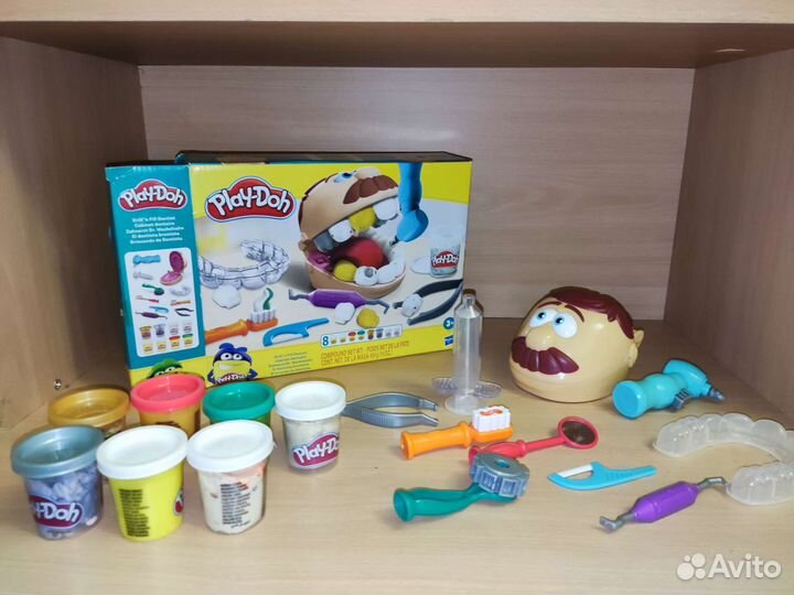 10 Наборов для лепки play doh, Пластелин jovi
