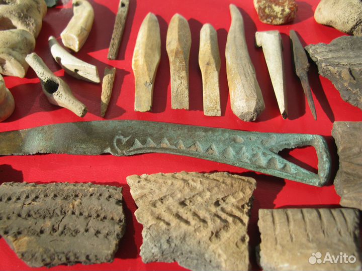 Костяные предметы Скифов