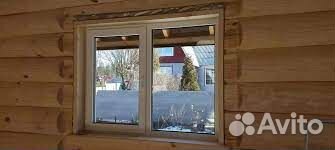 Пластиковое окно двухстворчатое 1260*780