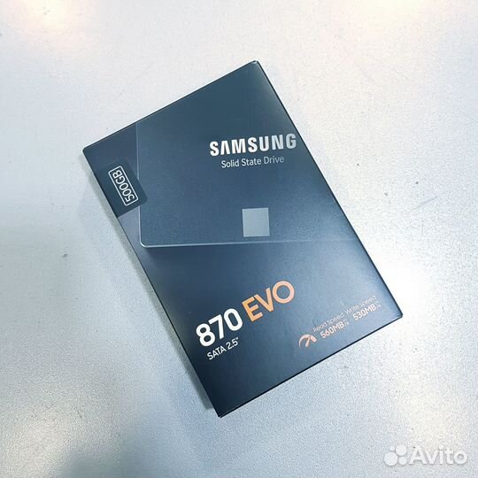SSD SATA накопитель Samsung 870 EVO 500 GB (новый)